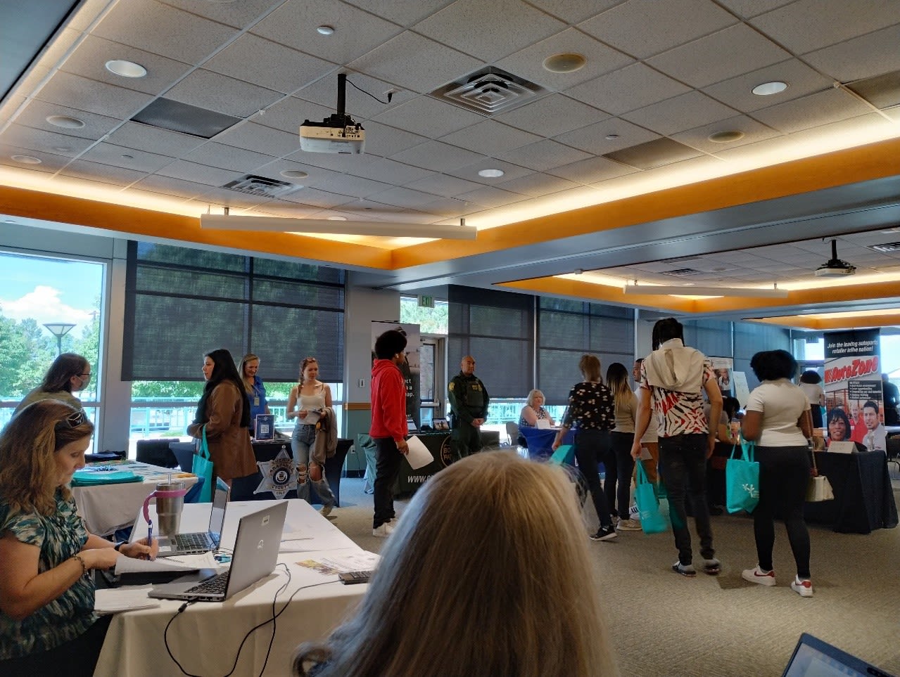 image of people at a job fair